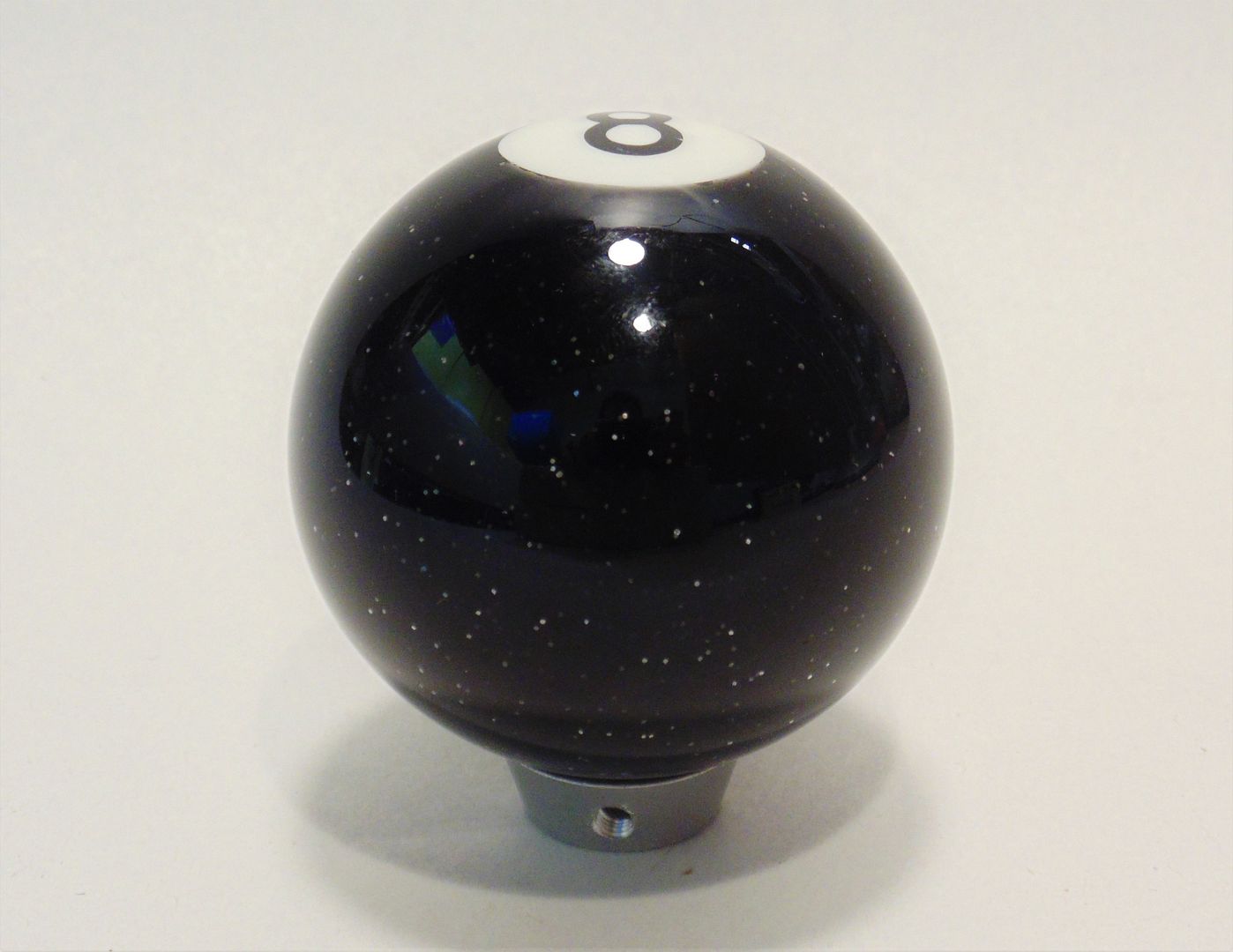 GLITTER 8 Ball Gear Shifter Handle Shift Knob Column Floor Hot Rod